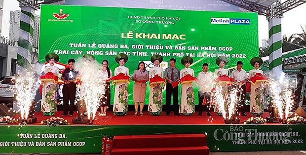 Week of OCOP products launched in Hanoi