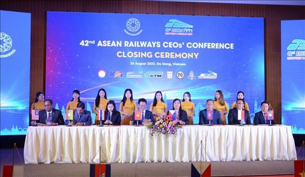 42nd ASEAN Railways CEOs’ Conference concludes in Da Nang