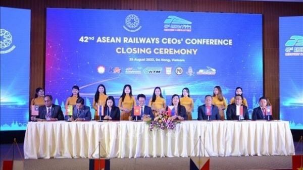 42nd ASEAN Railways CEOs’ Conference wrappes up in Da Nang