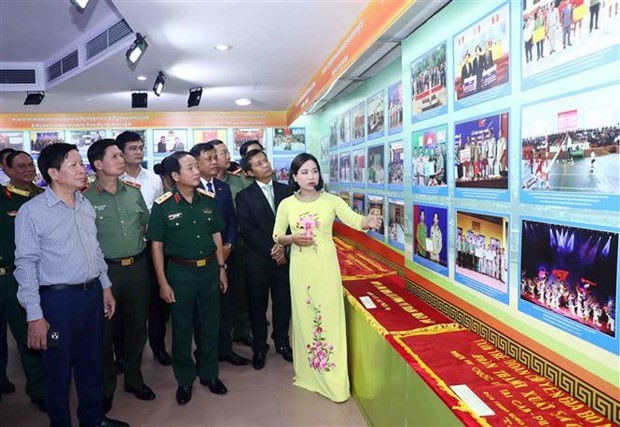 Exhibition on Vietnam, Cambodia, Laos public security cooperation underway Exhibition on Vietnam, Cambodia, Laos public security cooperation underway