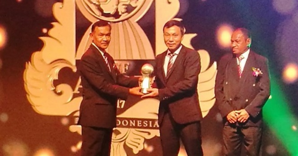 vietnam honoured at aff awards