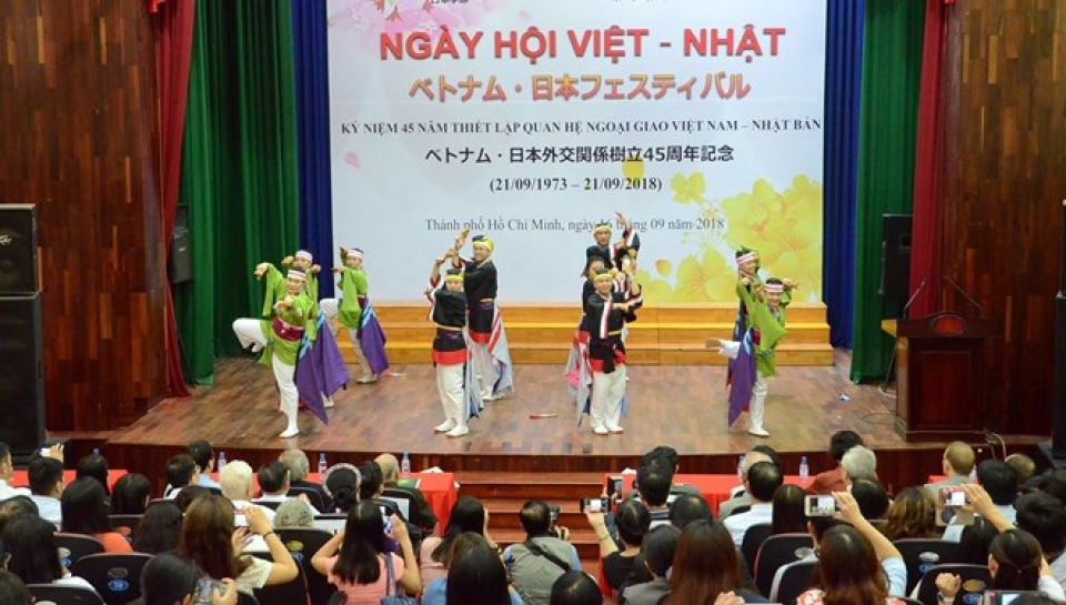 hcm city hosts vietnam japan festival