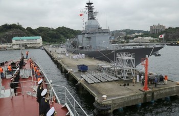 Ship 015-Tran Hung Dao of Vietnam Navy visits Japan