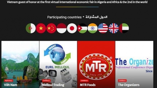 Vietnam joins virtual trade fair in Algeria