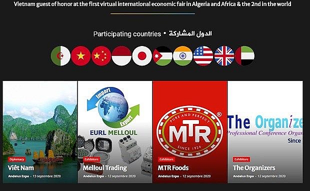 vietnam joins virtual trade fair in algeria