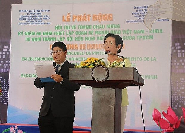 painting contest marks vietnam cuba diplomatic ties