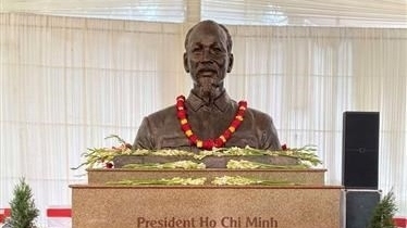 President Ho Chi Minh bust erected in New Delhi