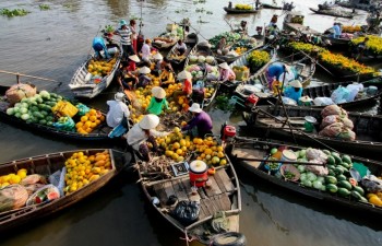 Ha Noi cultural week features Cai Rang floating market