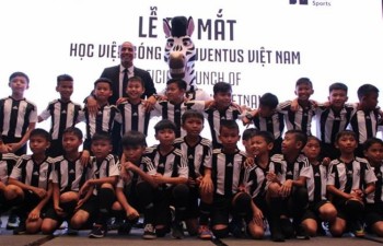 Juventus football academy in Vietnam opens