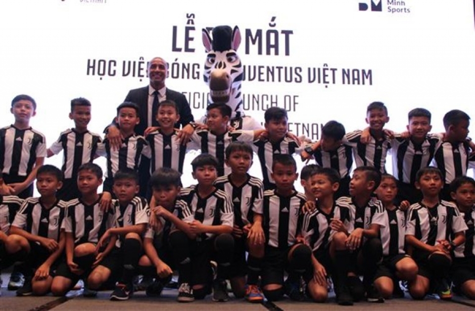 juventus football academy in vietnam opens