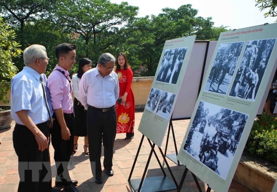 exhibition marks ha nois liberation celebrations in 1954