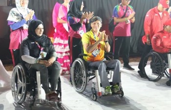 VN’s swimmer honoured at Asian Para Games closing ceremony