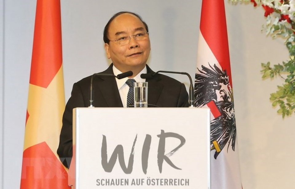 pm calls on austrian businesses to invest in vietnam