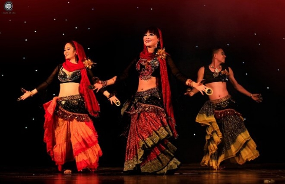 ninh binh hosts ahlan international belly dance festival