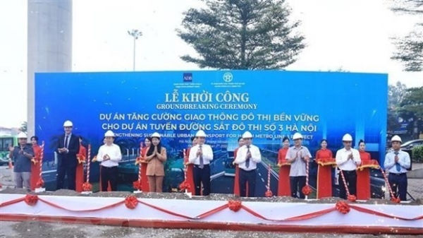 Hanoi launches project to enhance sustainable transport for metro line No.3