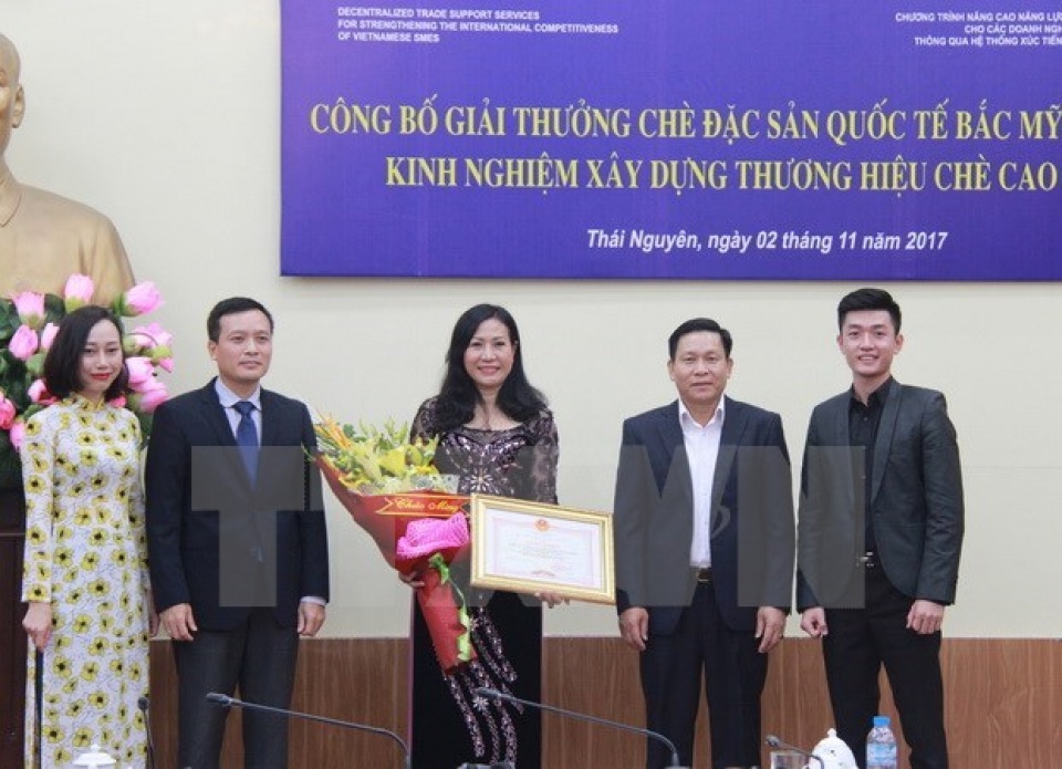 thai nguyen tea honoured at north america tea competition 2017