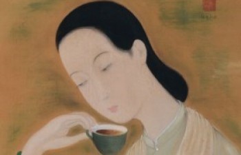 Vietnamese artist’s paintings sold at high prices in Hong Kong