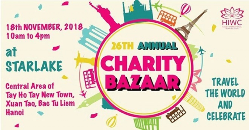 foreign women to hold charity bazaar in ha noi
