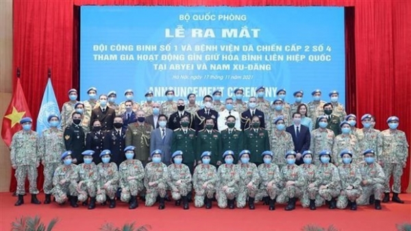 Viet Nam’s first sapper unit joining UN peacekeeping operations makes debut