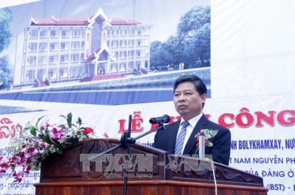 work starts on vietnamese funded school in laos