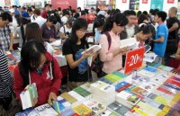 old book fair opens in hanoi