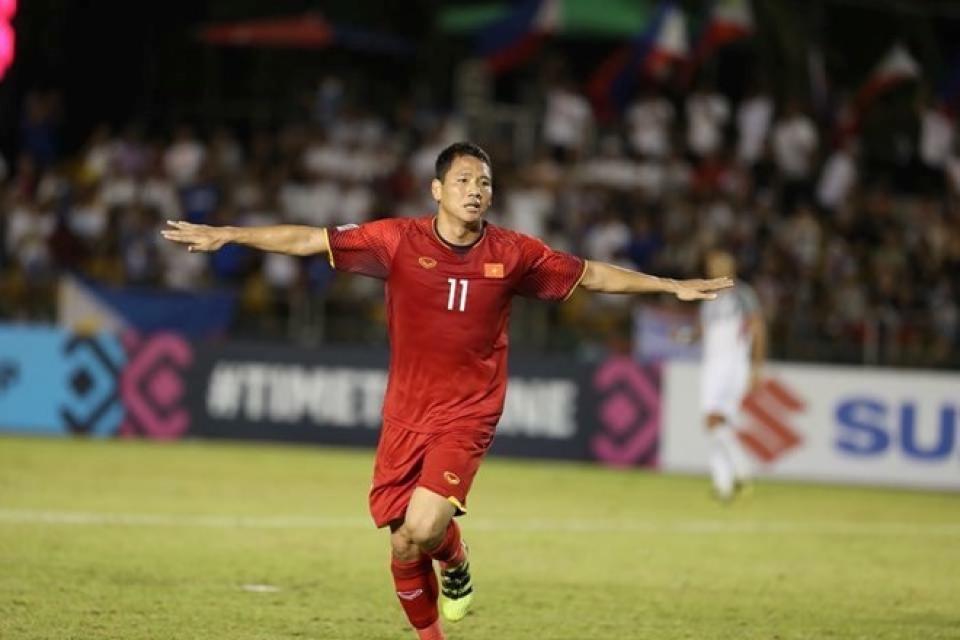 vietnam beats philippines 2 1 in aff cup semifinal first leg