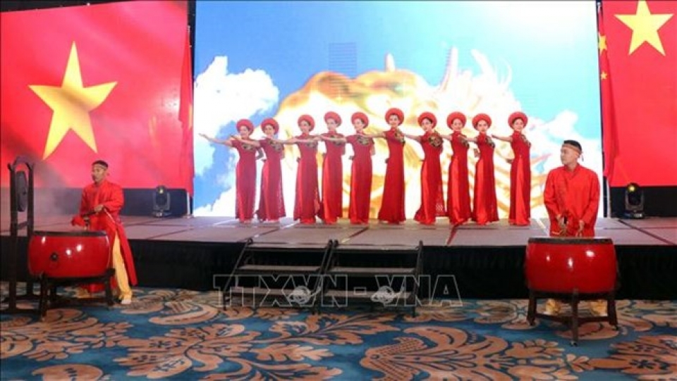 vietnam china friendship gala night runs in hcm city