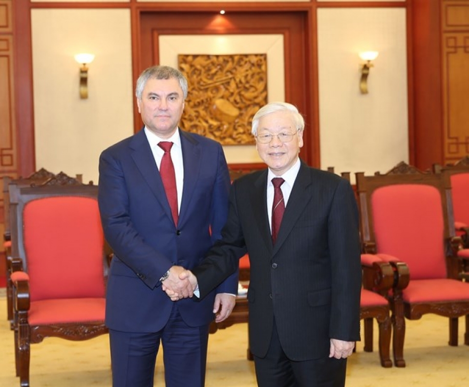 vietnam treasures partnership with russia top leader