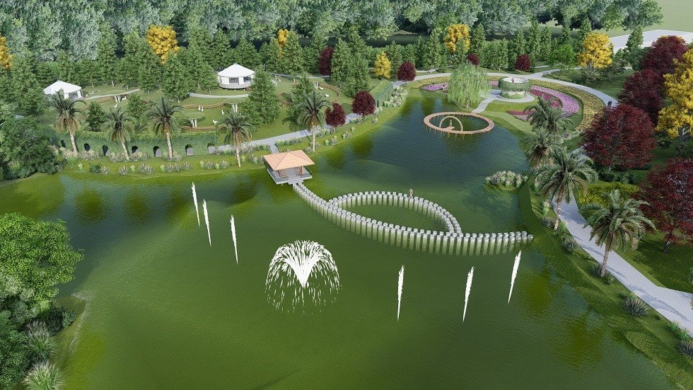 An artist’s impression of Sao Mai Thanh Hoa Resort in the northern province of Thanh Hoa. It will be put into service before the 2023 Lunar New Year or Tet 