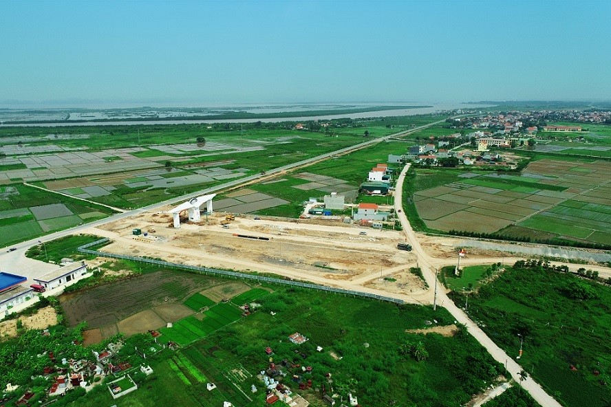 The ready-built factory asset is located in the Bac Tien Phong Industrial Zone, Quang Yen Coastal Economic Zone in the dynamic Quang Ninh market