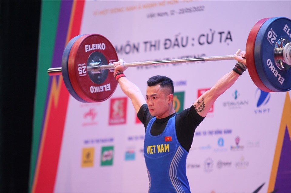 SEA Games 31: New record in weightlifting by Vietnamese and Thai players