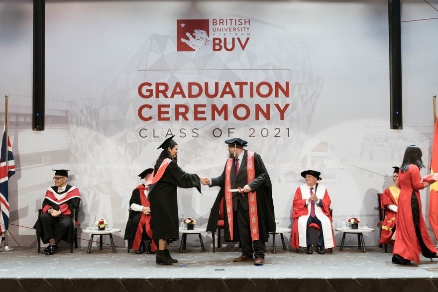 Graduating from British University Vietnam (BUV) in a ‘new normal’ context