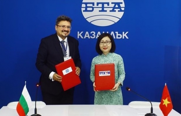 Vietnamese, Bulgarian news agencies ink cooperation pact | VIETNAM ECONOMIC NEWS