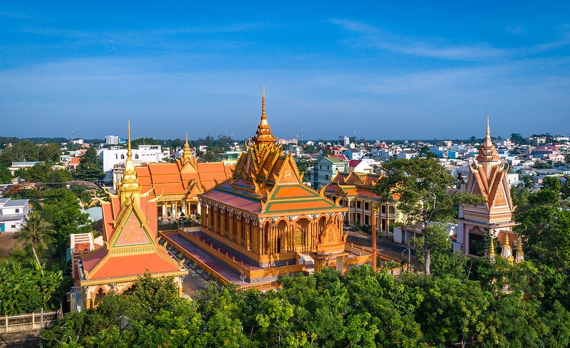 Khmer Pagoda, Tra Vinh Province.