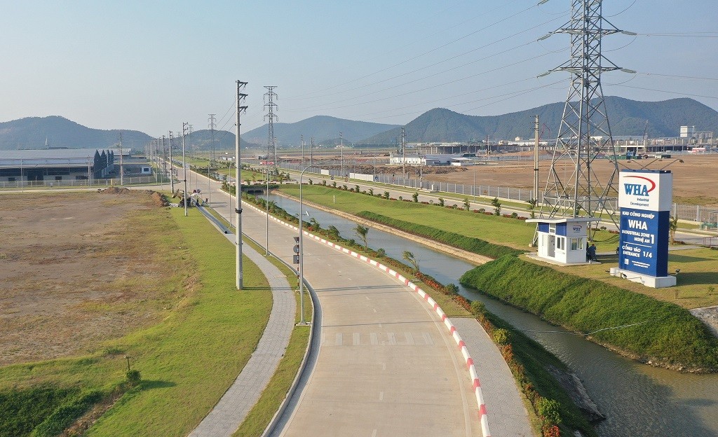 Overview of WHA Industrial Zone 1 - Nghe An Province.