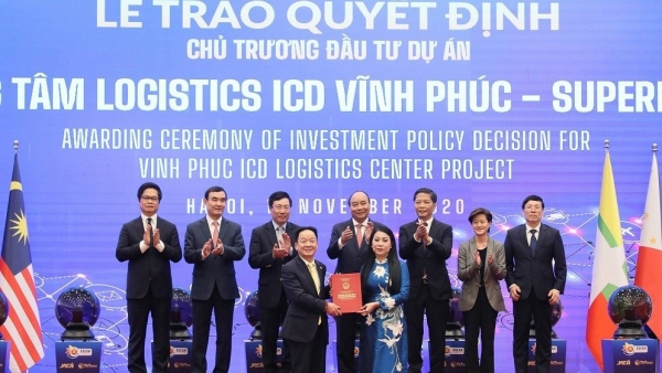 External affairs imprints of Vinh Phuc province