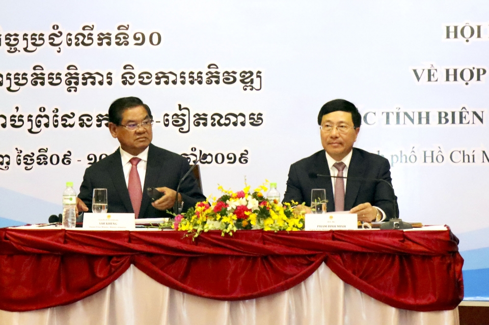 vietnam cambodia commit to building peaceful border
