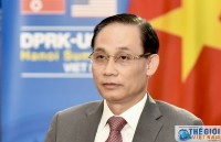dprk chairman arrives at dong dang station beginning vietnam visit