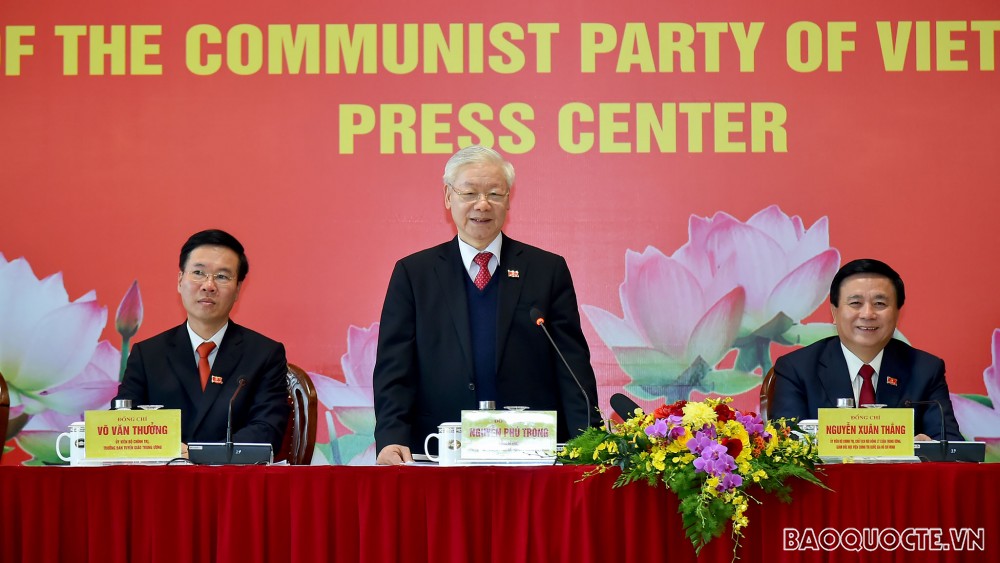 Party Chief Nguyen Phu Trong declares National Party Congress a great success