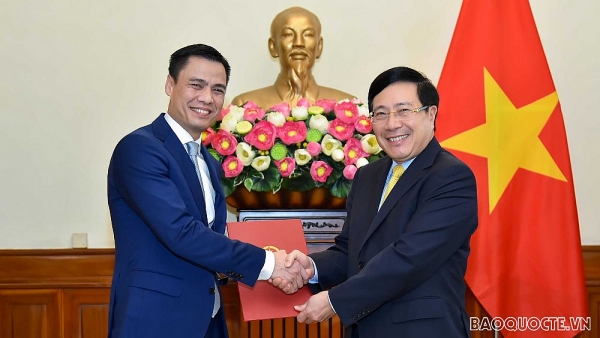 Dang Hoang Giang appointed to become new Deputy Minister of Foreign Affairs