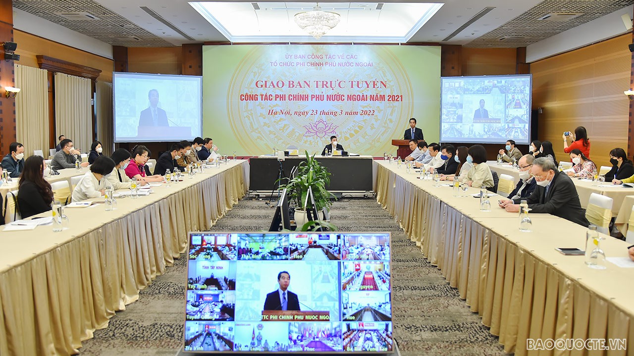 Committee for foreign NGO affairs reviews performance of 2021 tasks