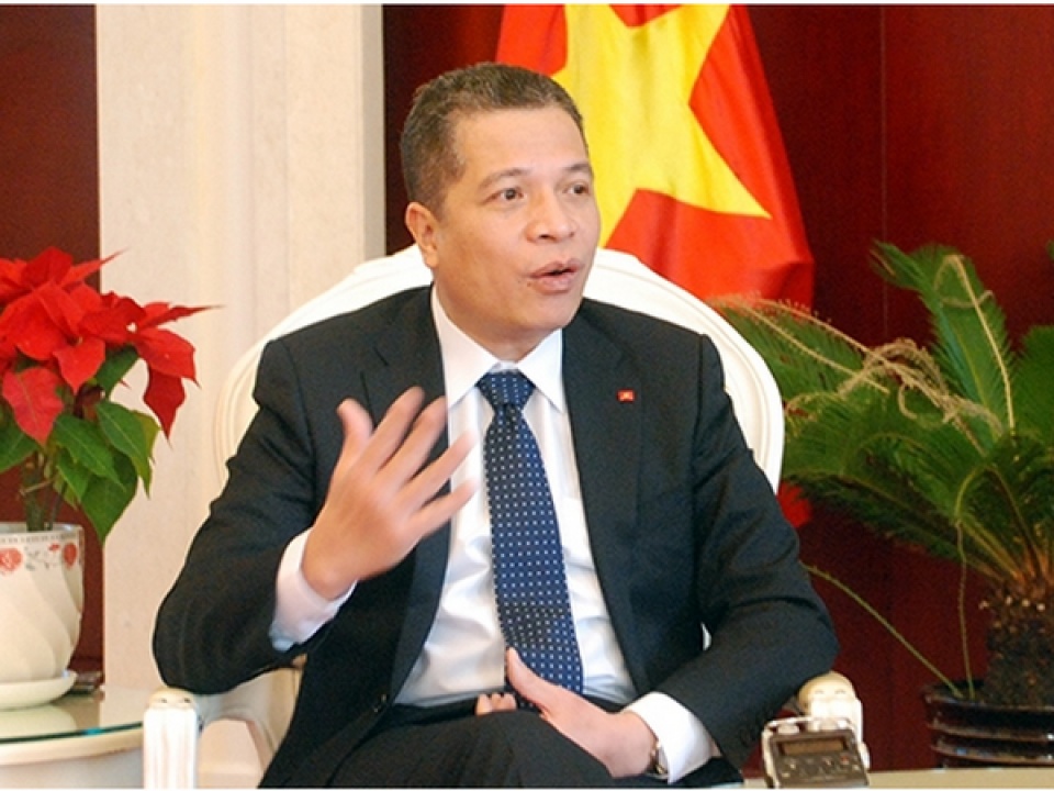 vietnamese ambassador meets chinese press