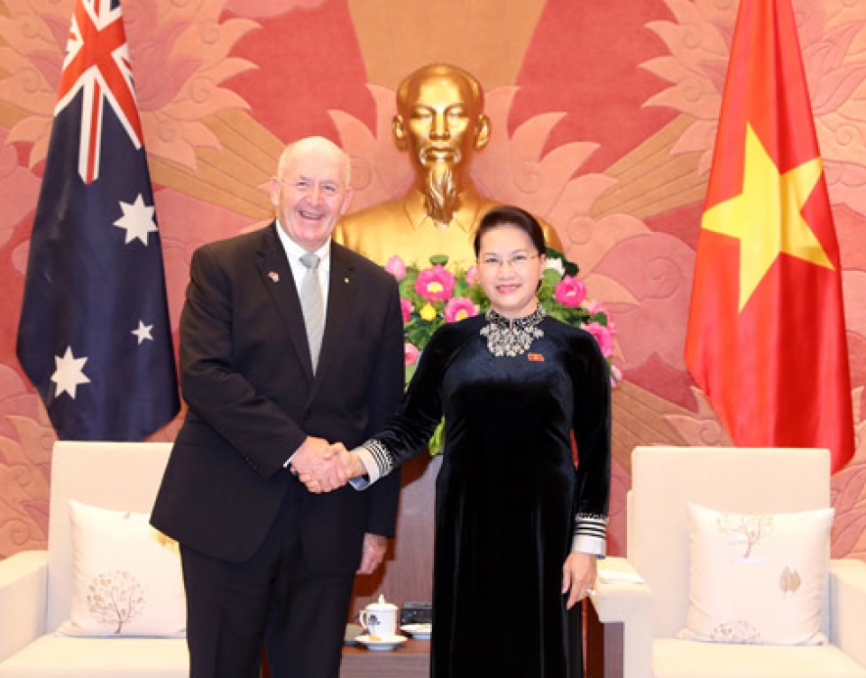 vietnamese na supports strategic partnership with australia