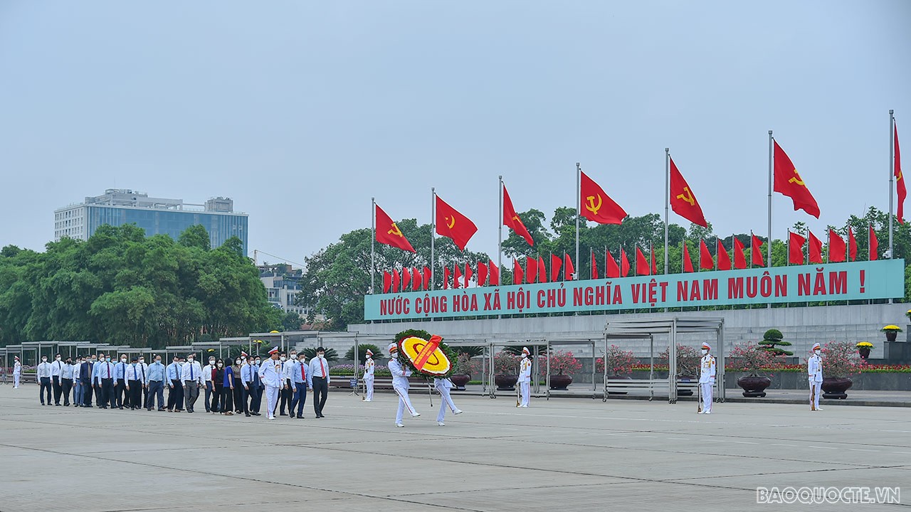 Leaders of Ministry of Foreign Affairs to pay tribute to President Ho Chi Minh