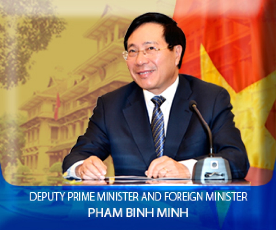 deputy prime minister and foreign minister pham binh minh