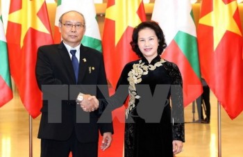 Vietnamese, Myanmar top legislators hold talks to seek stronger ties