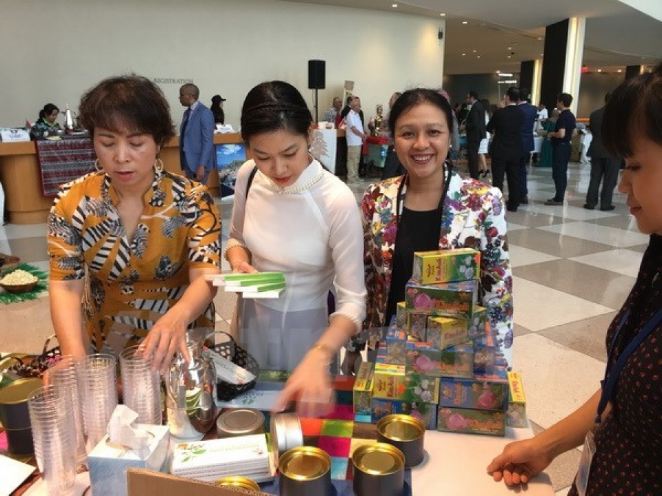 vietnam joins tea coffee festival at un headquarters