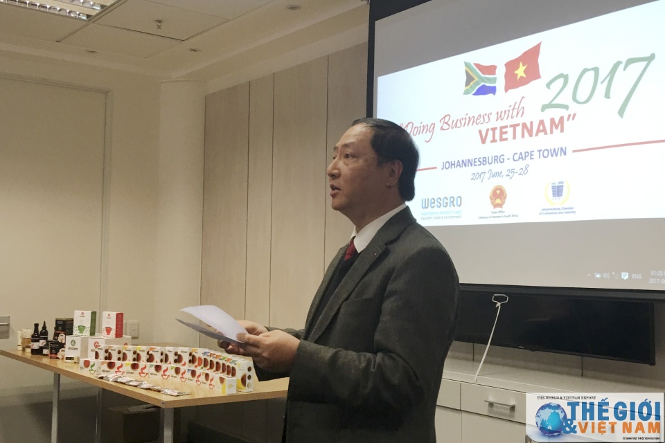 embassy works to boost vietnam south africa cooperation