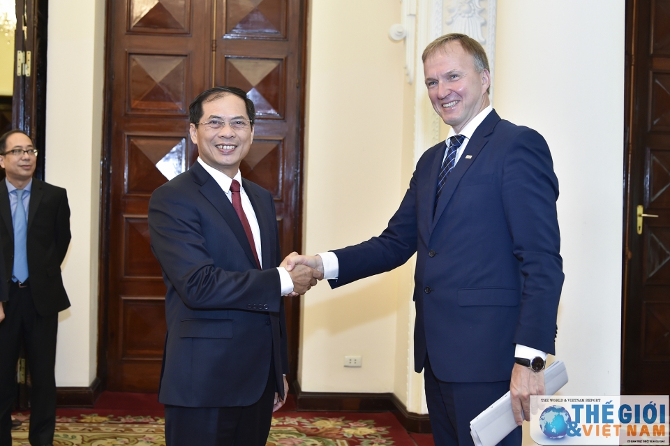 vietnam latvia hold political consultation