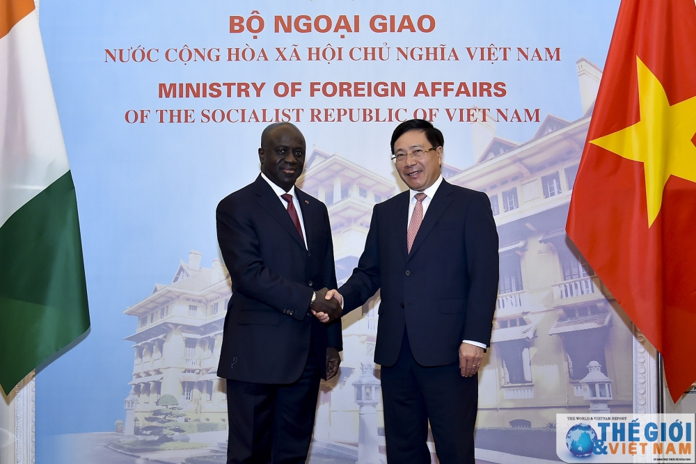 vietnam values ties with ivory coast deputy pm pham binh minh